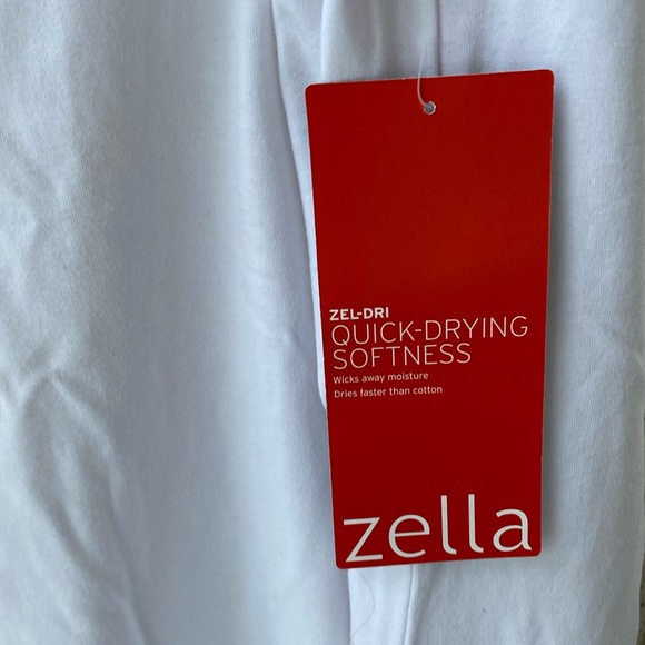 NWT 🤍 Zella Nordstrom Soft Lightweight Zel-Dri Active Ruched Tank Plus-Size 2X - Picture 14 of 17